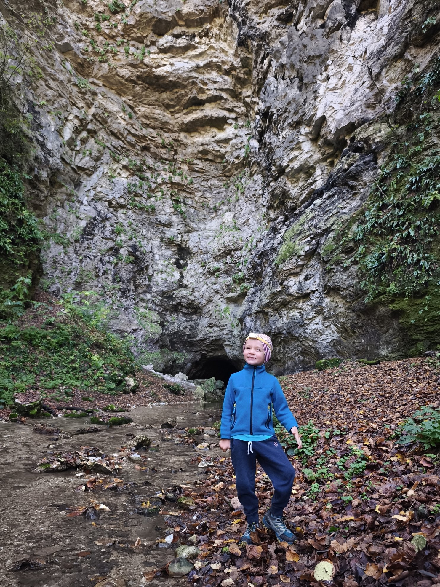 Entrance to the cave