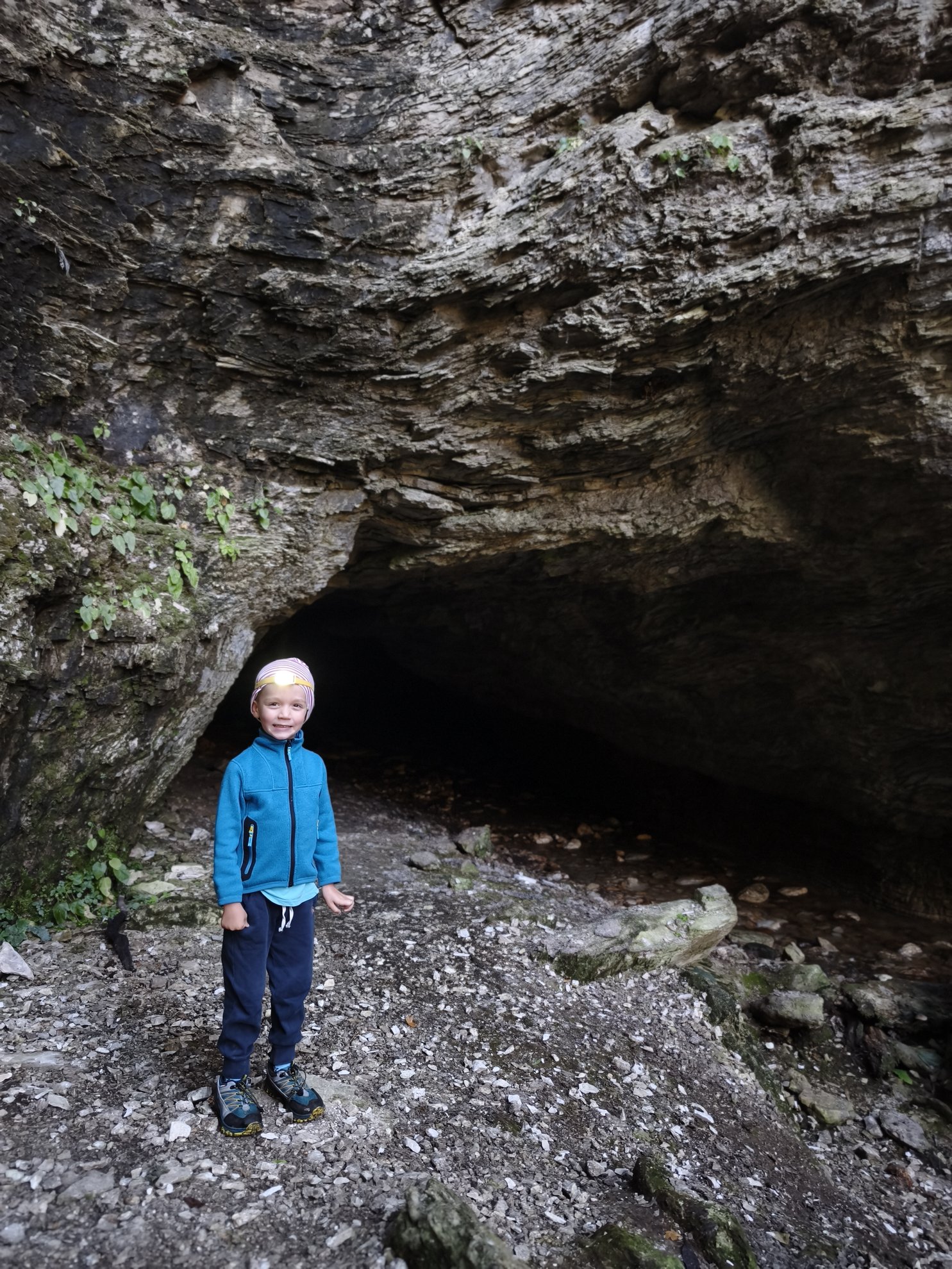 entrance to the cave